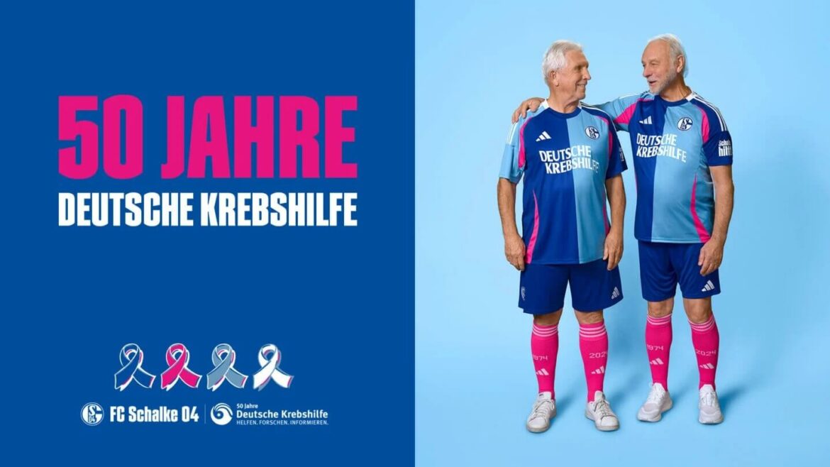 Schalke 04 lança camisa para o combate ao câncer