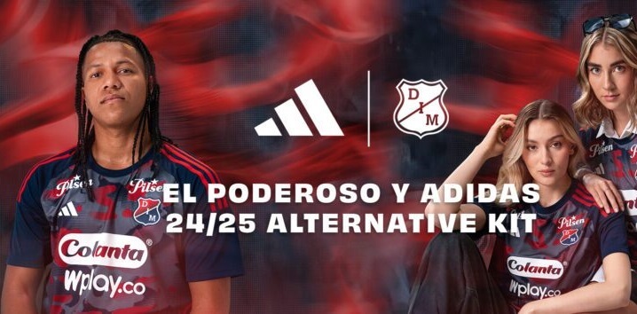Terceira camisa do Independiente Medellín 2024-2025 é lançada pela Adidas