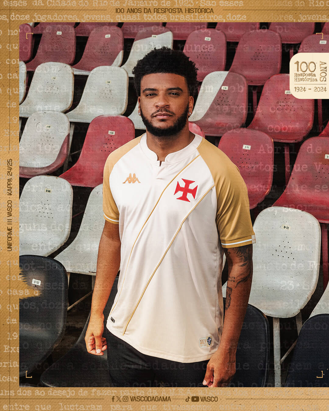 Nova terceira camisa do Vasco 2024-2025 Kappa » MDF