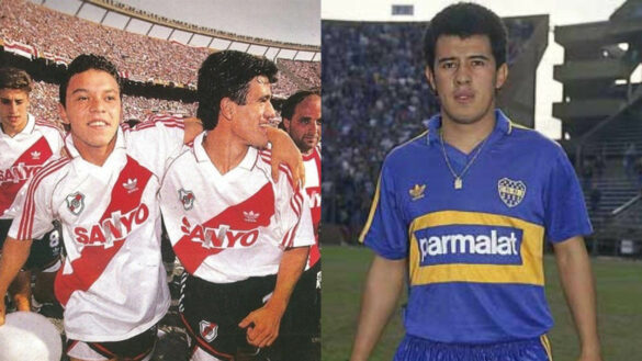 Adidas Coleções retrô River Plate e Boca Juniors Anos 90