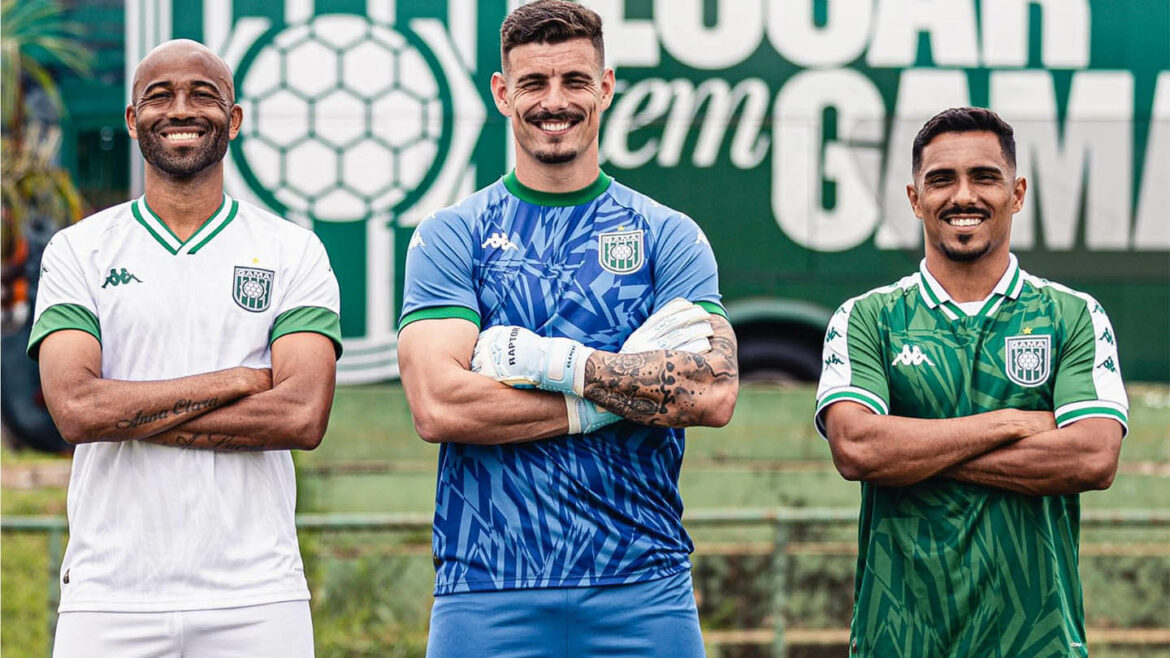 Camisas do SE Gama 2025 Kappa