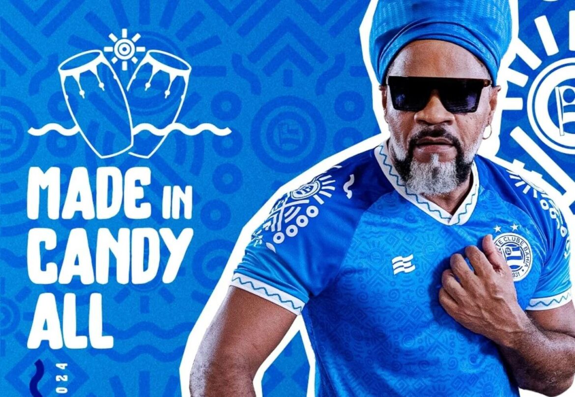 EC Bahia lança camisa da Consciência Negra 2024, com Carlinhos Brown