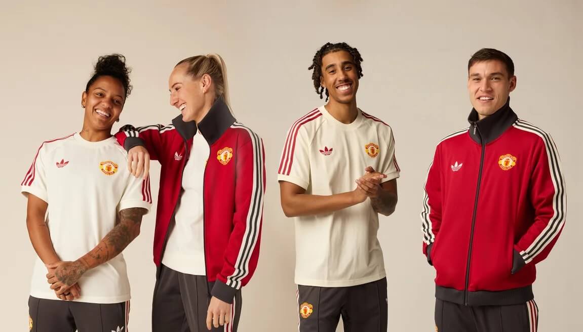 Manchester United e Adidas Originals lançam coleção de inverno