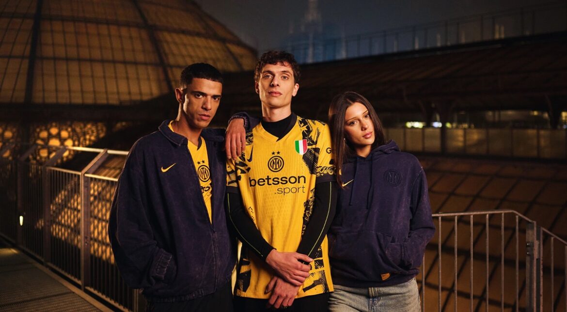 Nike lança coleção do uniforme três da Internazionale