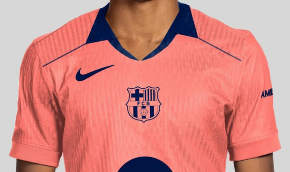 Primeiro esboço de nova camisa três do Barcelona é revelado
