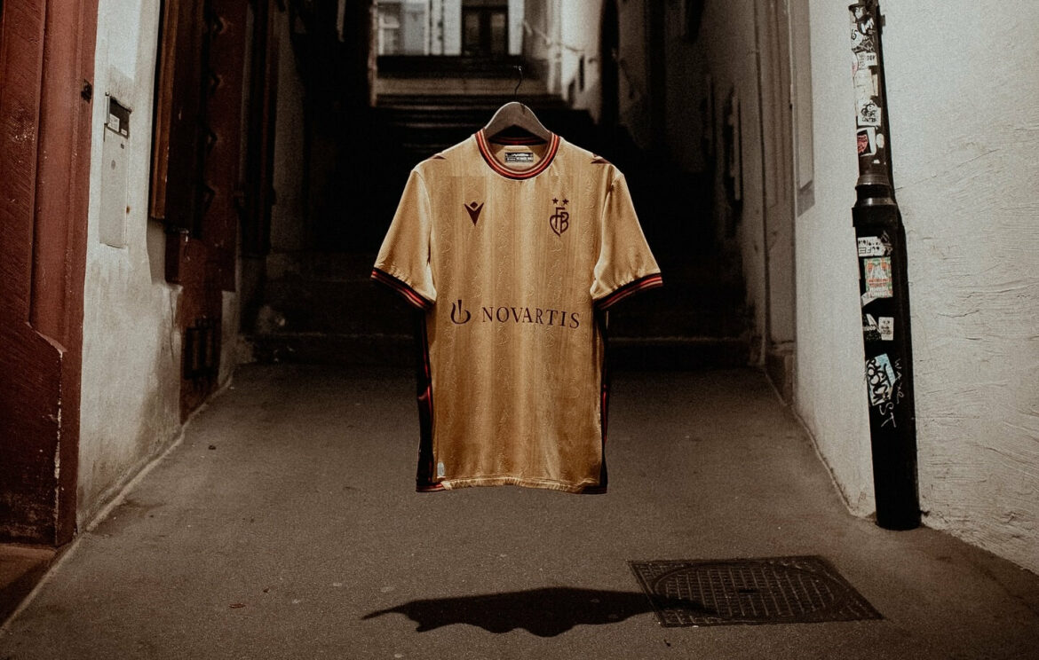 Quarta camisa do FC Basel 2024-2025 é lançada pela Macron