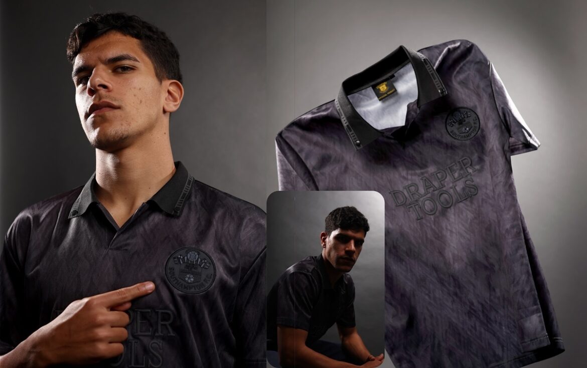 Southampton lança camisa blackout retrô (1)