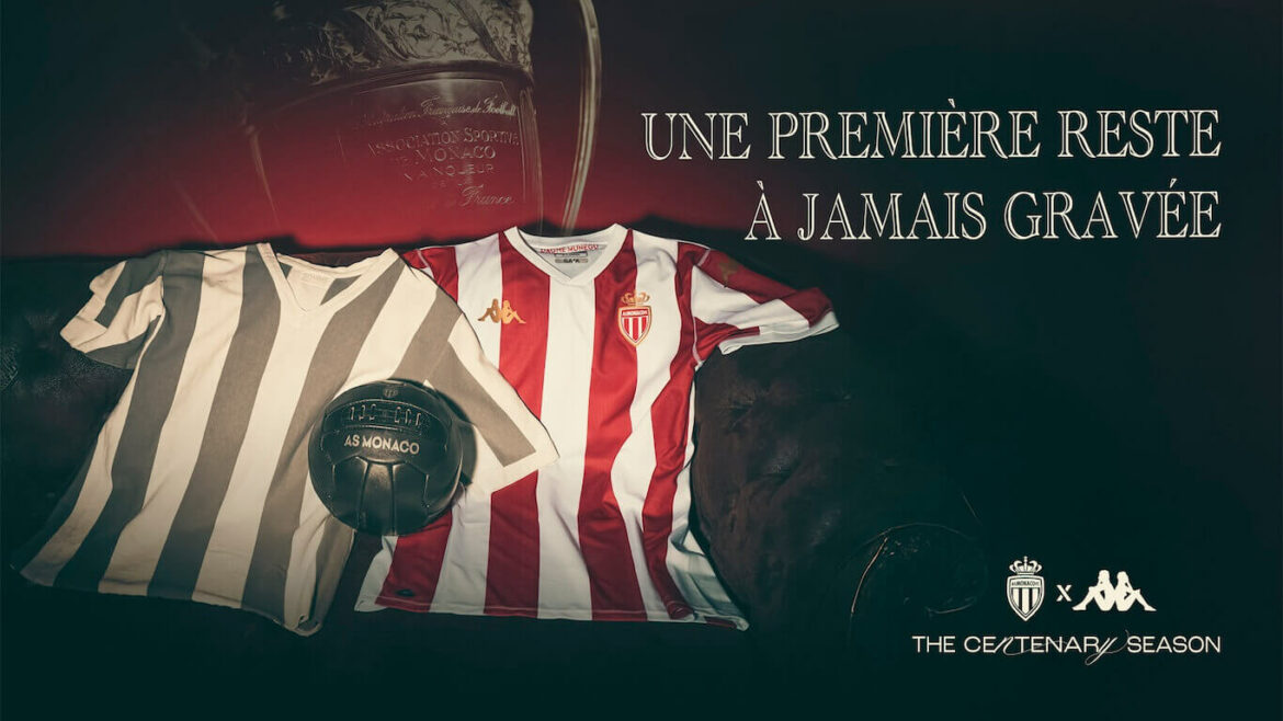 AS Monaco lança camisa inspirada em primeiro título