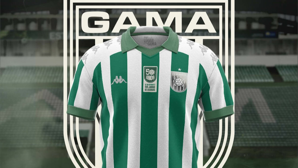 Camisa do Gama para 2025 Kappa 50 anos