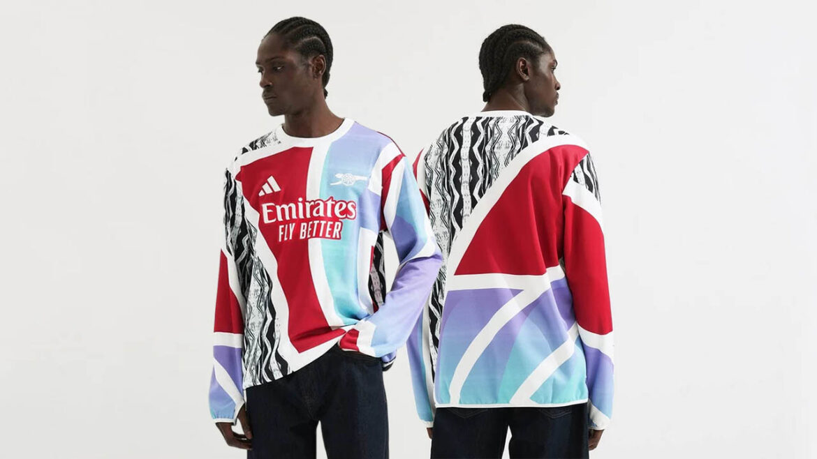 Camisa pré-jogo do Arsenal 2025 Adidas