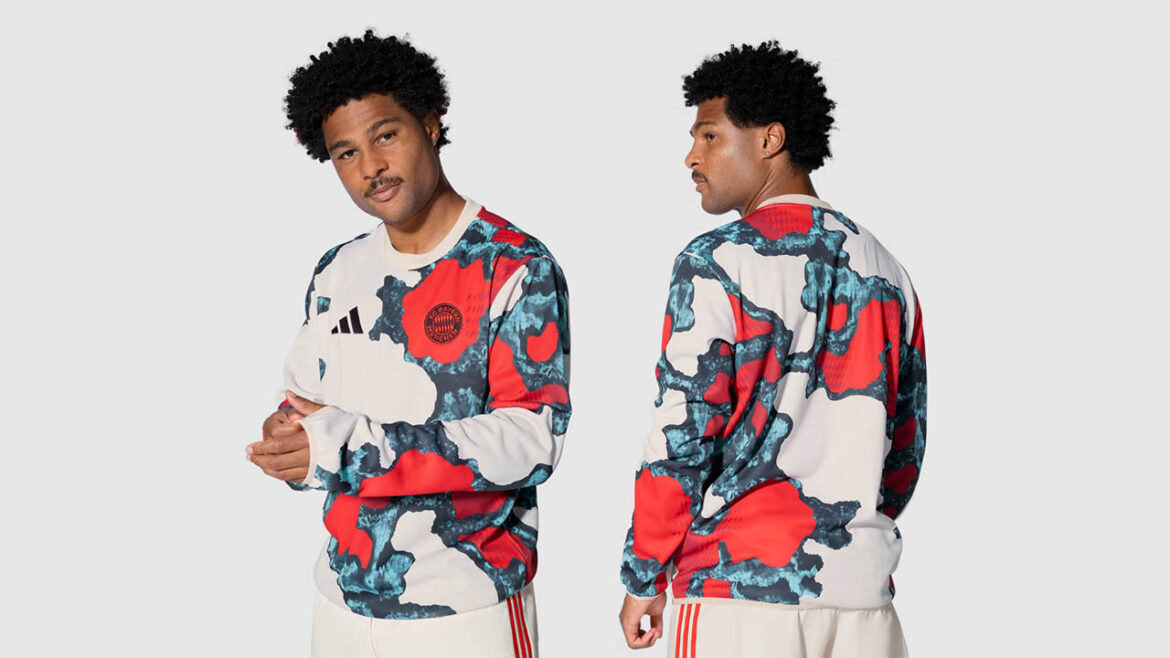 Nova coleção de treino do Bayern de Munique 2025 Adidas