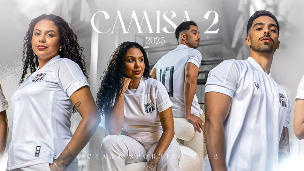 Camisa reserva do Ceará 2025 Vozão