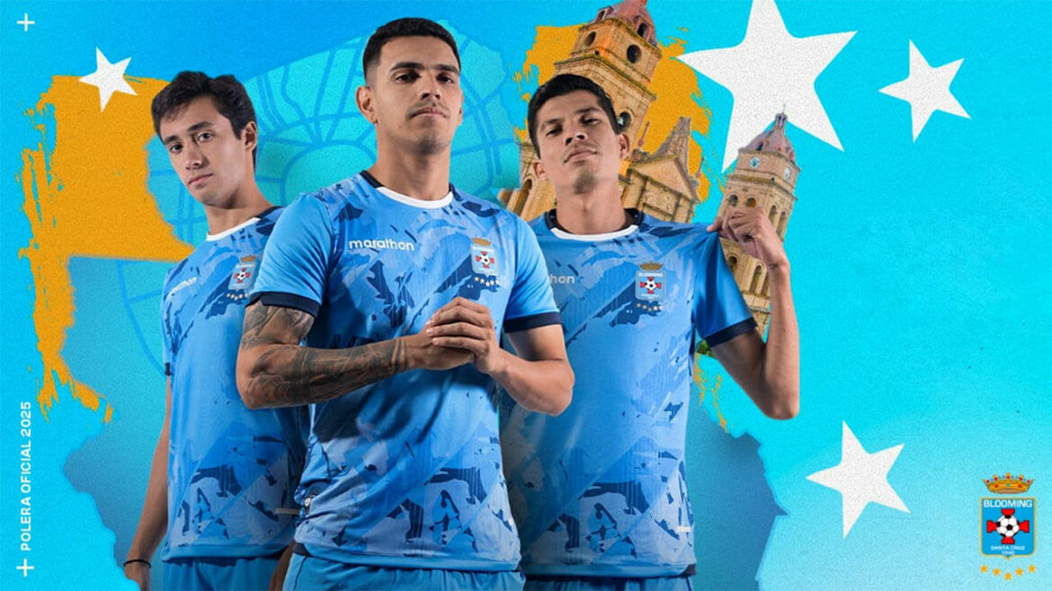 Camisa titular do Blooming 2025 Marathon