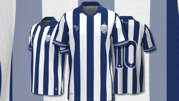 Camisa titular do CSA 2025 Azulão