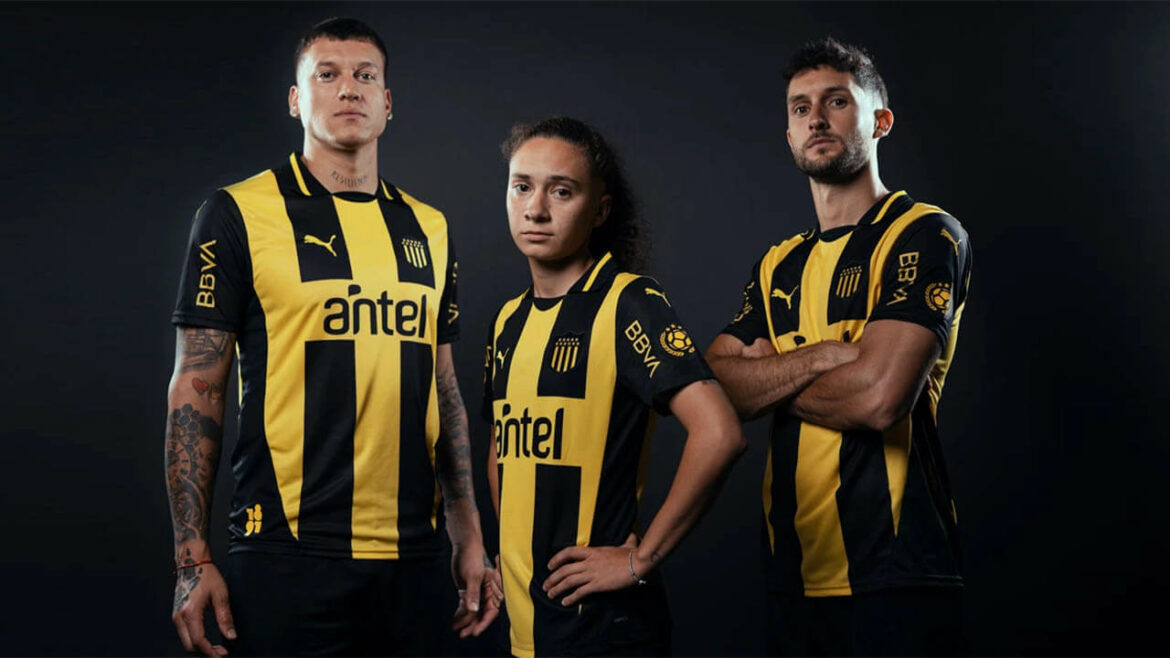 Camisa titular do Peñarol 2025 PUMA
