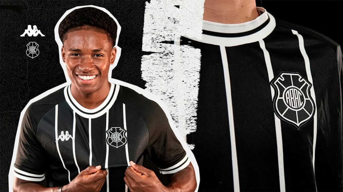 Camisa titular do Rio Branco-ES 2025 Kappa a Camisa titular do Rio Branco-ES 2025 Kappa