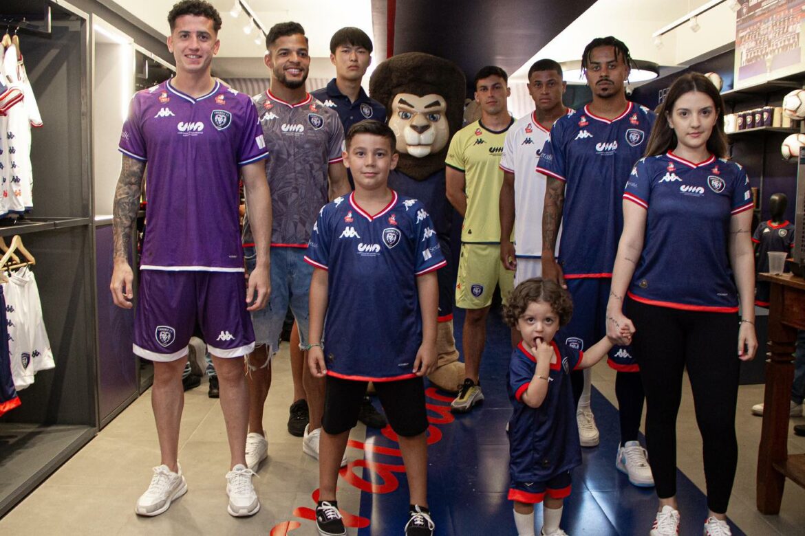 Camisas do Cianorte 2025 são apresentadas pela Kappa