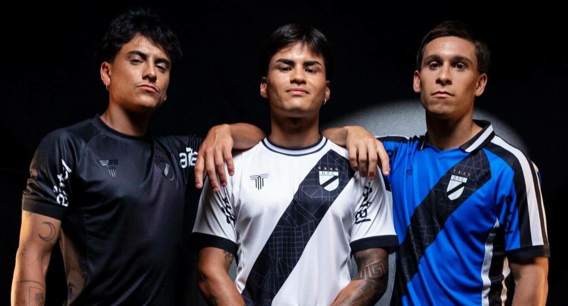 Camisas do Danubio FC 2025 são lançadas pela Tiffosi