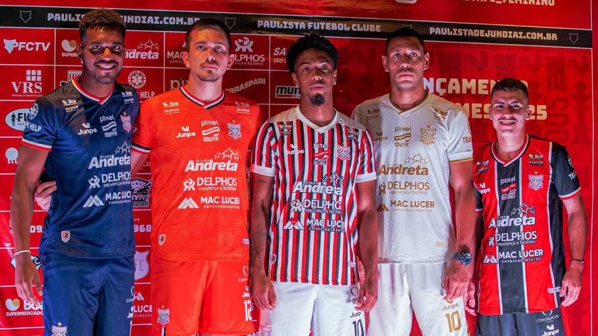 Camisas do Paulista de Jundiaí 2025 Junpe