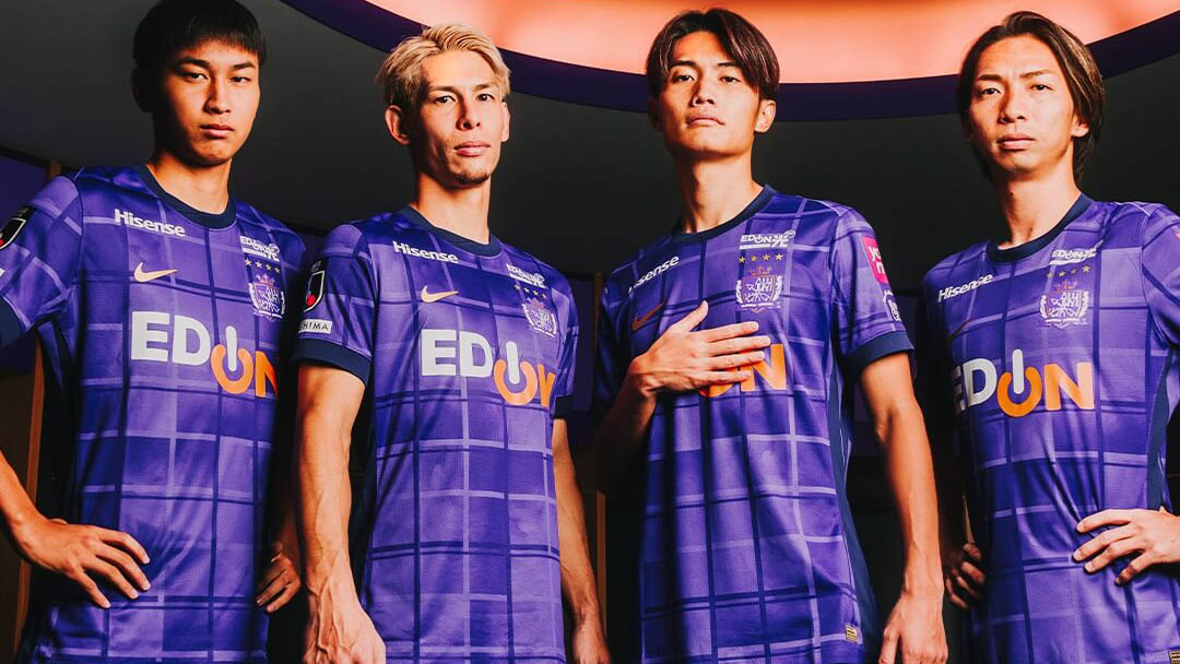 Camisas do Sanfrecce Hiroshima 2025 Nike a
