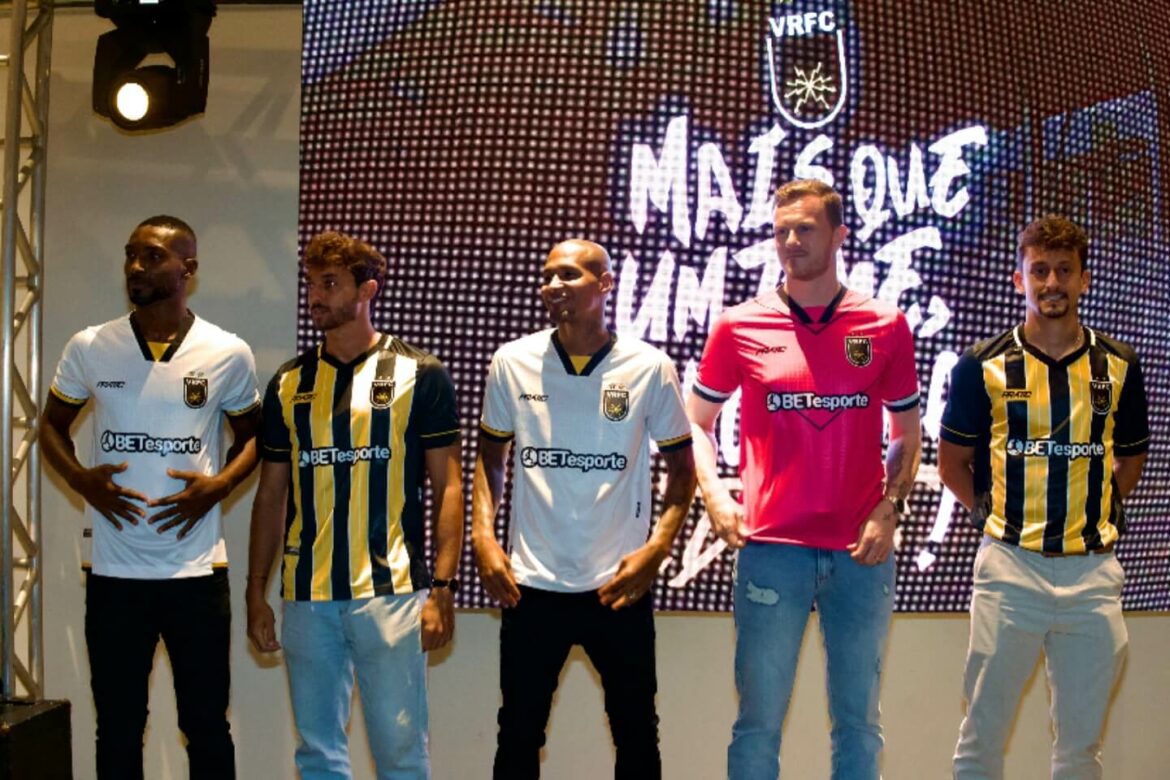Camisas do Volta Redonda FC 2025 são lançadas pela Pratic Sport