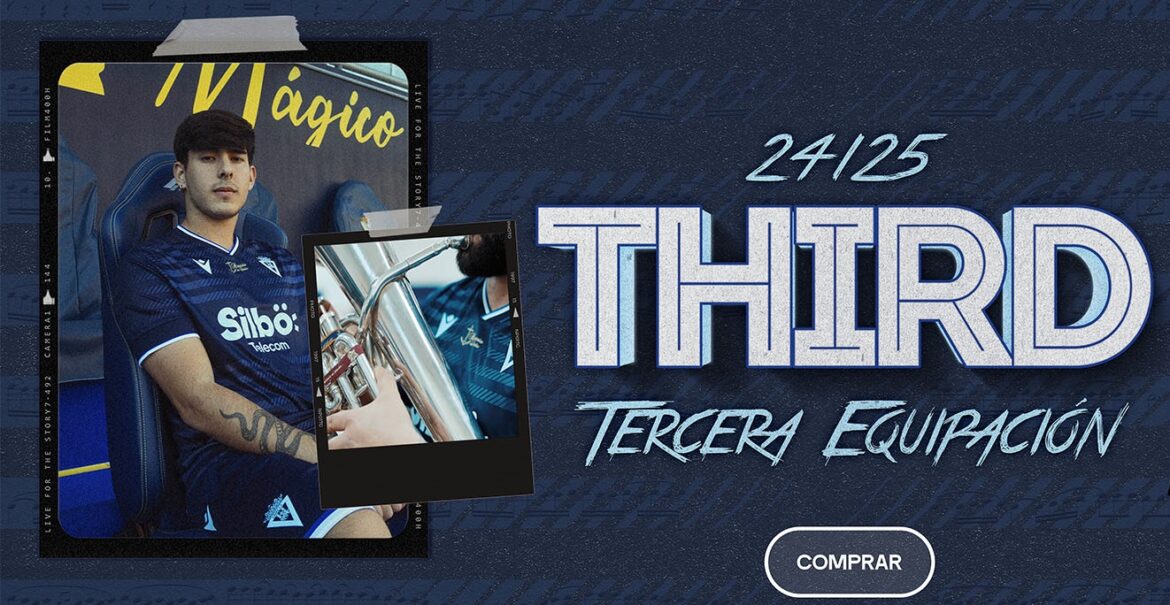 Macron lança nova terceira camisa do Cádiz CF 2024-2025