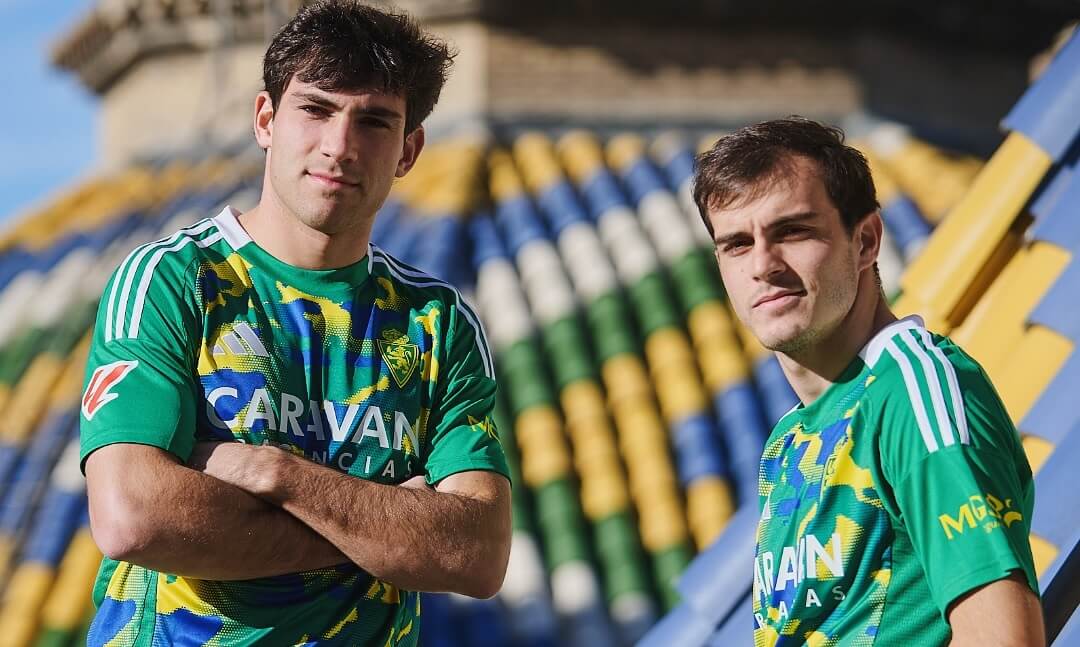 Terceira camisa do Real Zaragoza 2024-2025 é revelada pela Adidas