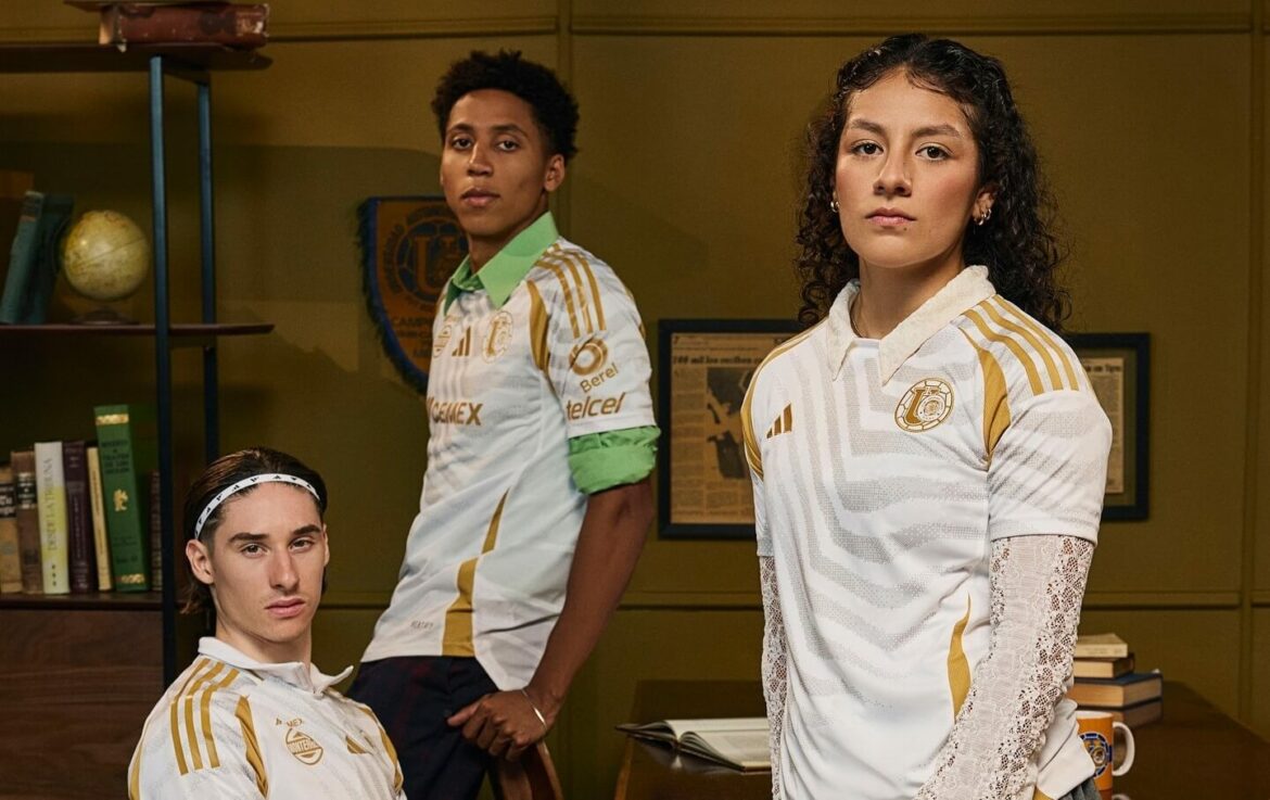Terceira camisa do Tigres UANL 2024-2025 é lançada pela Adidas