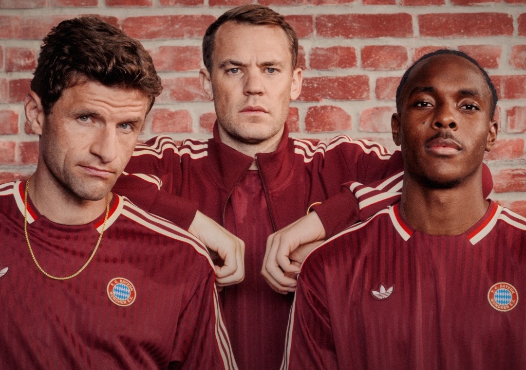 Bayern de Munique ganha coleção ICON 2025 da Adidas