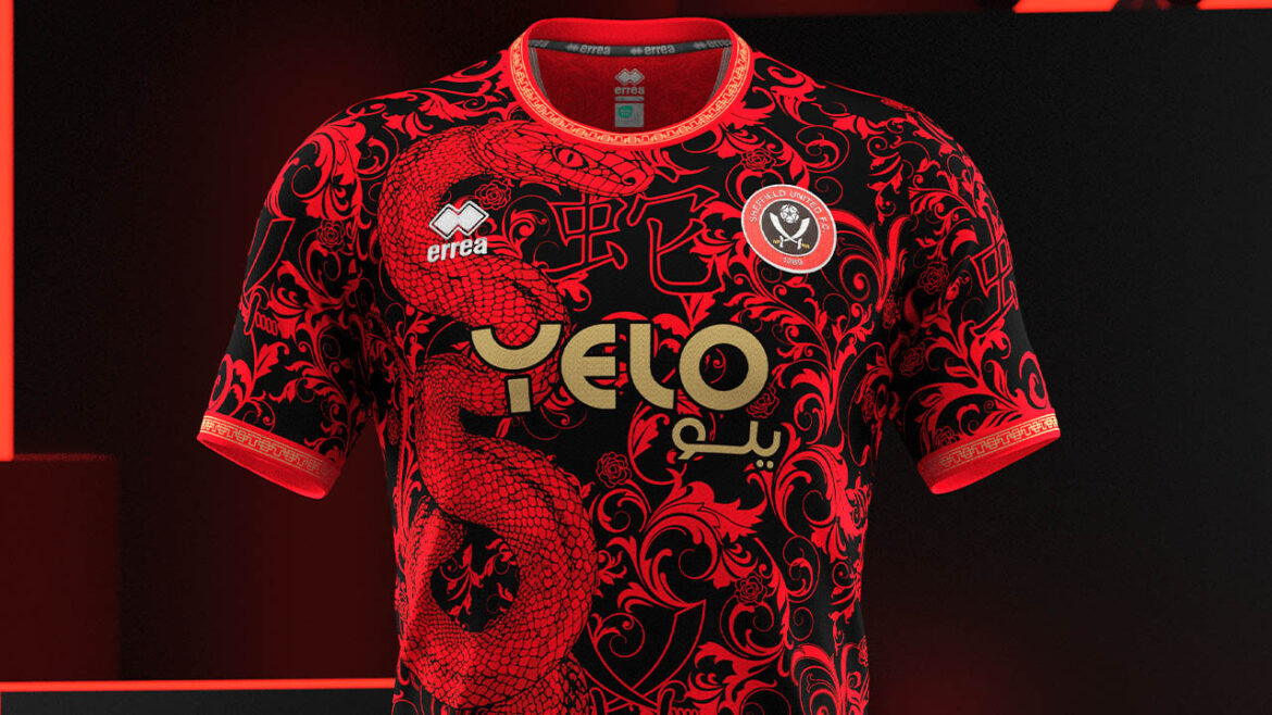 Camisa pré-jogo do Sheffield United 2025 Erreà