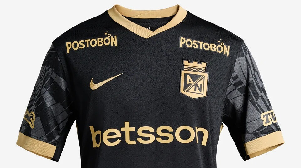 Camisa reserva do Atlético Nacional 2025 é lançada pela Nike