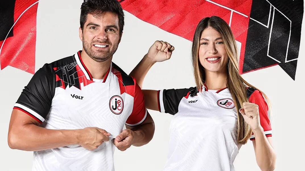 Camisa reserva do Joinville EC 2025 é revelada pela Volt
