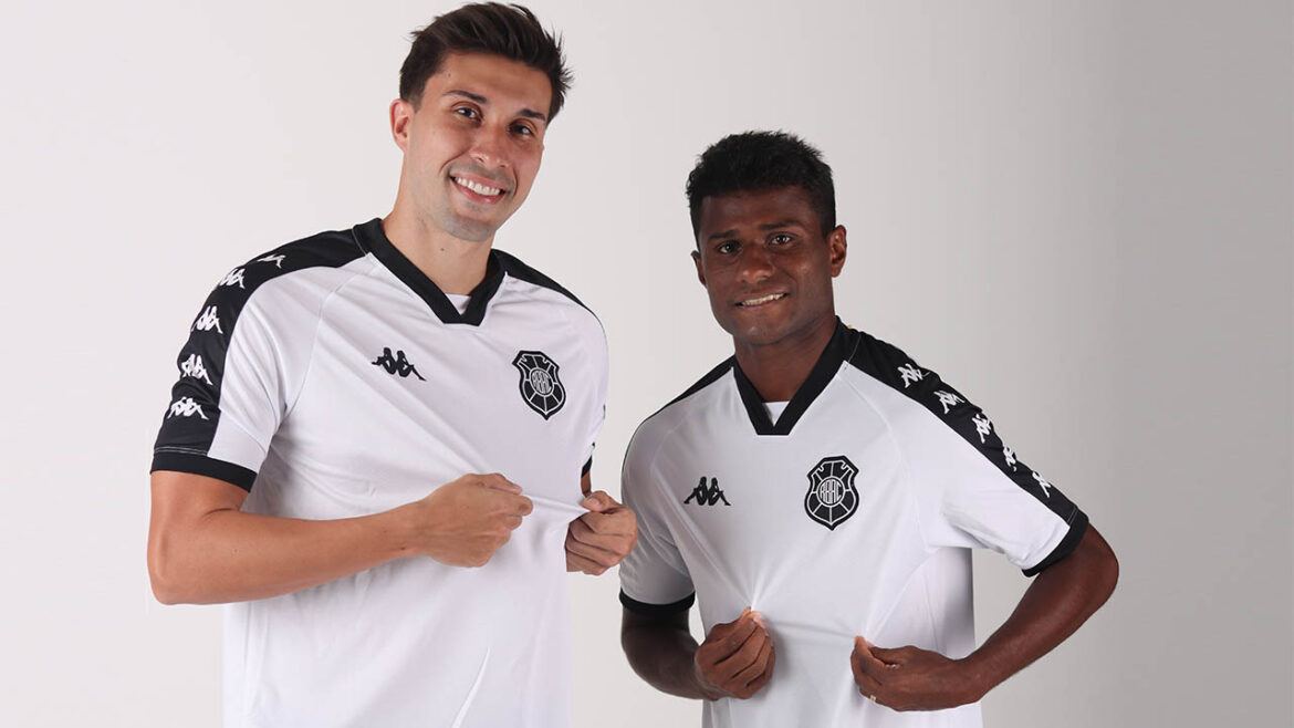 Camisa reserva do Rio Branco-ES 2025 Kappa a Camisa reserva do Rio Branco-ES 2025 Kappa