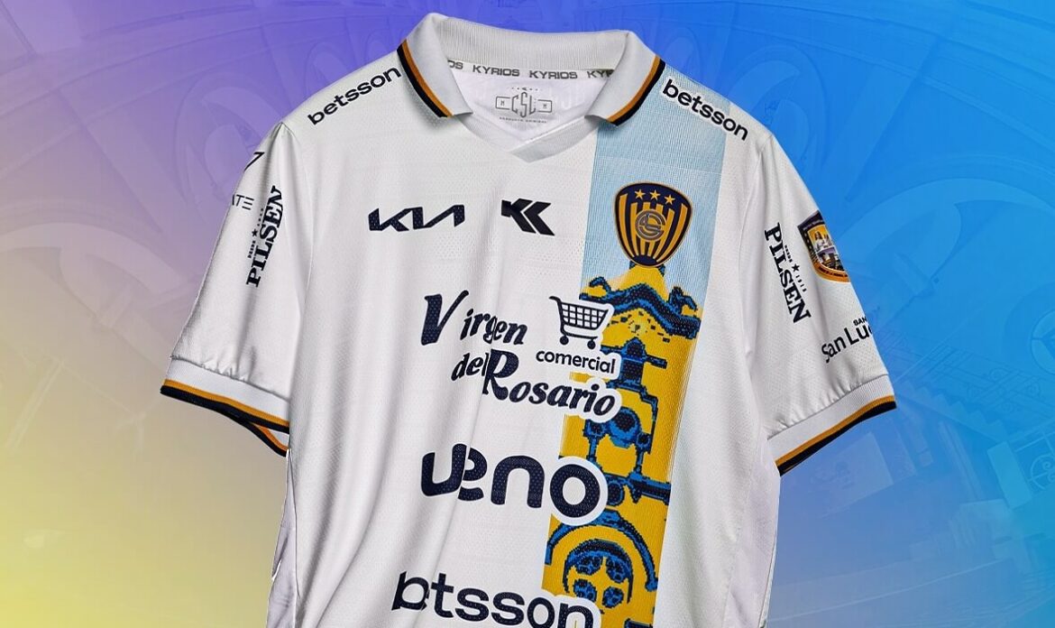 Camisa reserva do Sportivo Luqueño 2025 é revelada pela Kyrios Sport