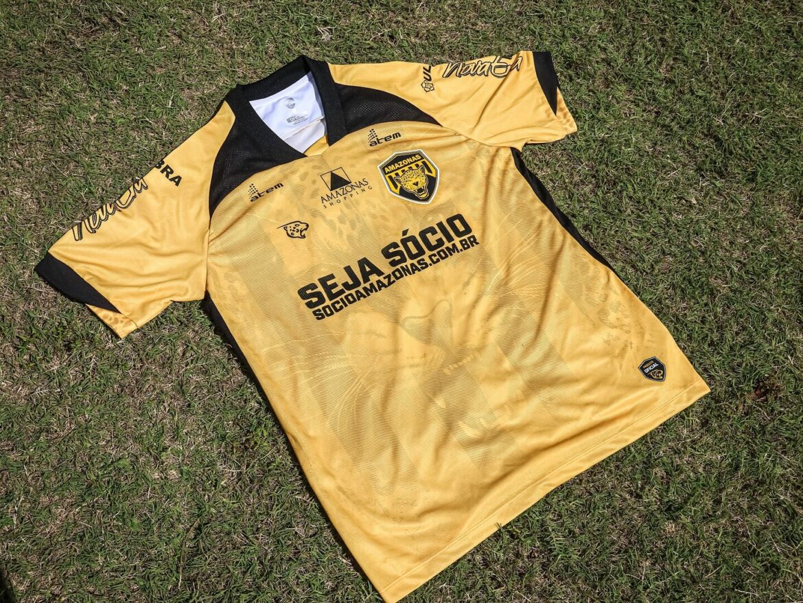 Camisa titular do Amazonas FC 2025 é revelada pela Onça
