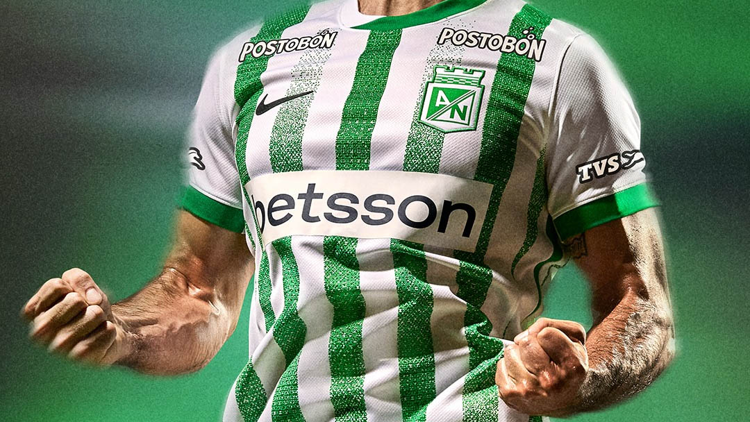 Camisa titular do Atlético Nacional 2025 Nike