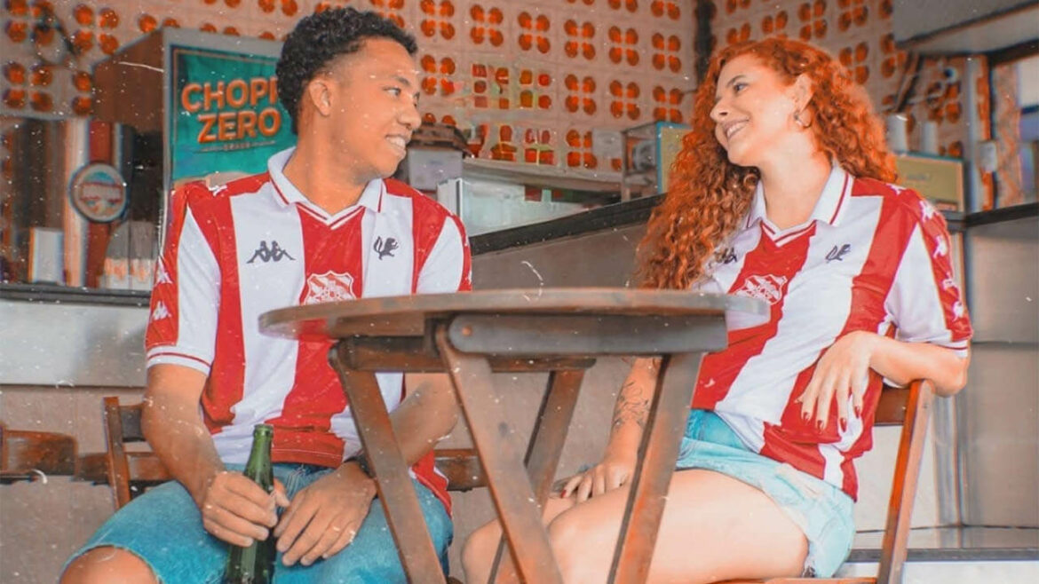 Camisa titular do Bangu AC 2025 Kappa a Camisa titular do Bangu AC 2025 Kappa