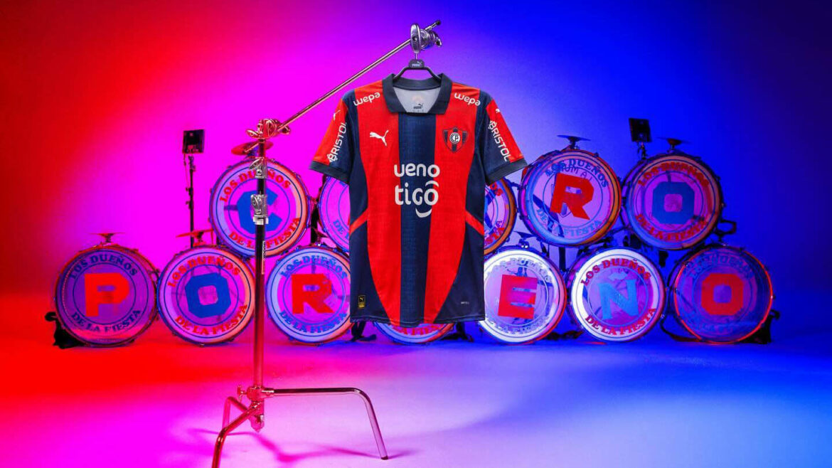 Camisa titular do Cerro Porteño 2025 PUMA