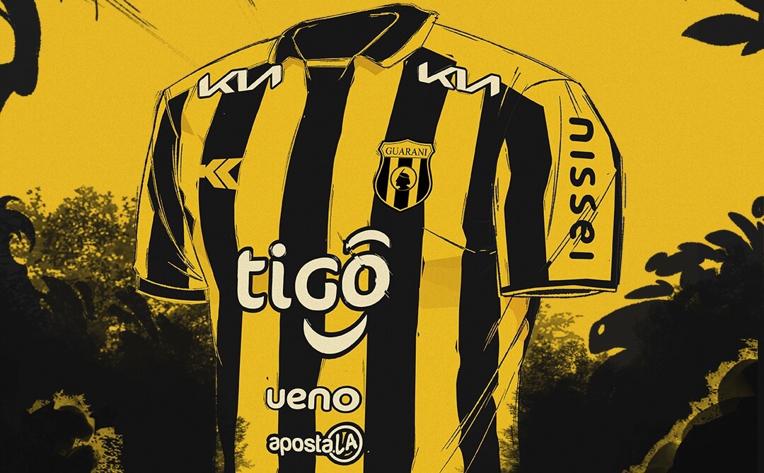 Camisa titular do Club Guaraní 2025 é revelada pela Kyrios (1) Camisa titular do Club Guaraní 2025 é revelada pela Kyrios