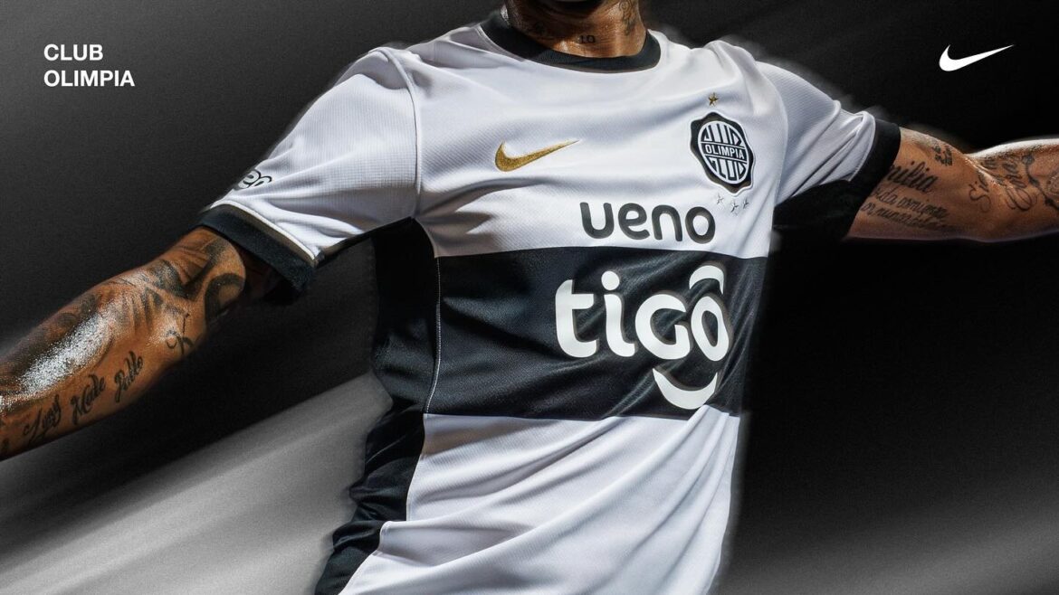 Camisa titular do Club Olimpia 2025 é lançada pela Nike