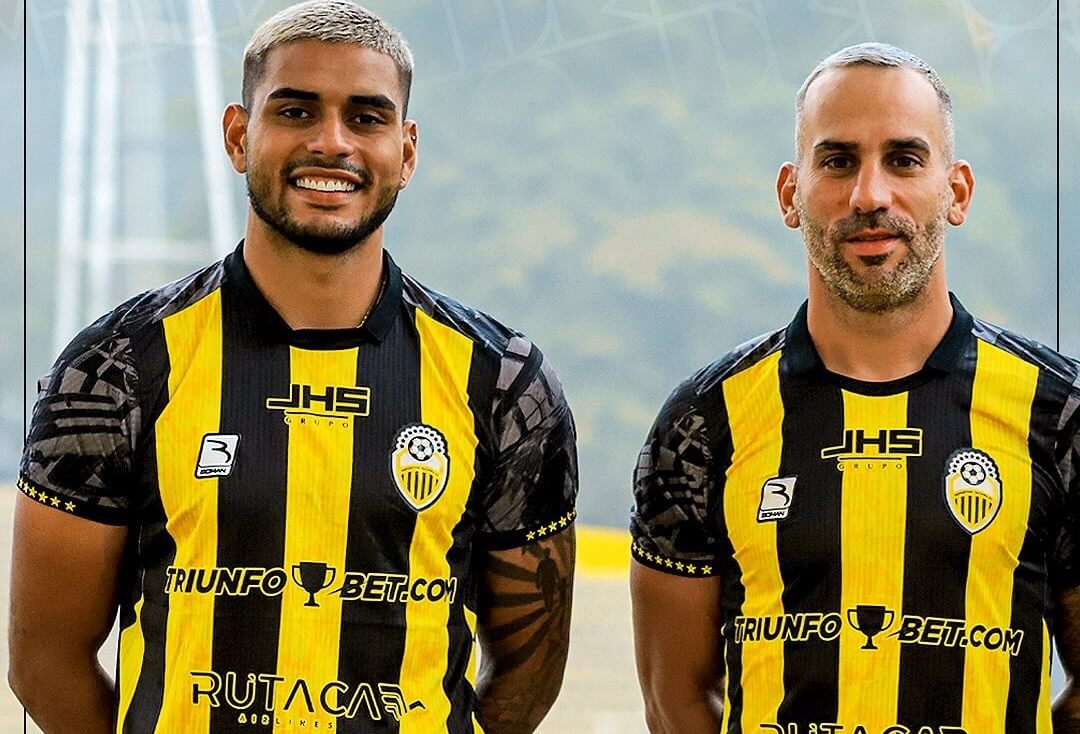 Camisa titular do Deportivo Táchira 2025 é revelada pela Boman