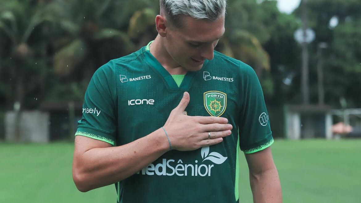 Camisa titular do Porto Vitória 2025 Ícone Sports a Camisa titular do Porto Vitória 2025 Ícone Sports