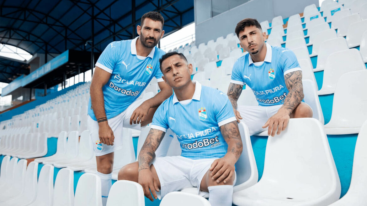 Camisa titular do Sporting Cristal 2025 PUMA Home Kit