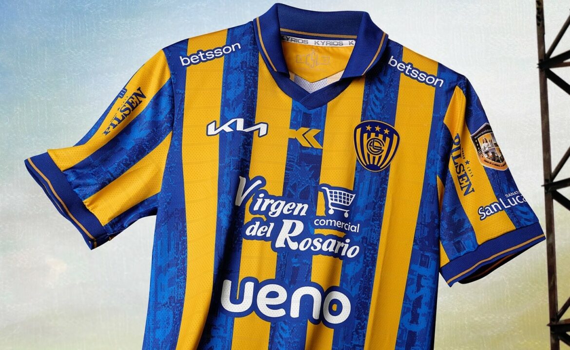 Camisa titular do Sportivo Luqueño 2025 é revelada pela Kyrios Sport