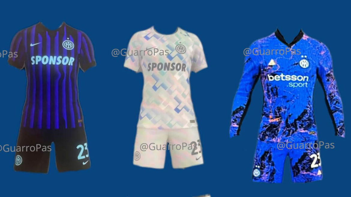 Camisas da Inter de Milão 2025-2026 Nike