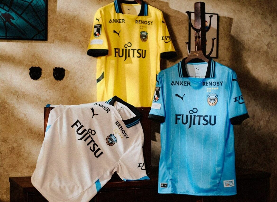 Camisas do Kawasaki Frontale para 2025 são reveladas pela PUMA