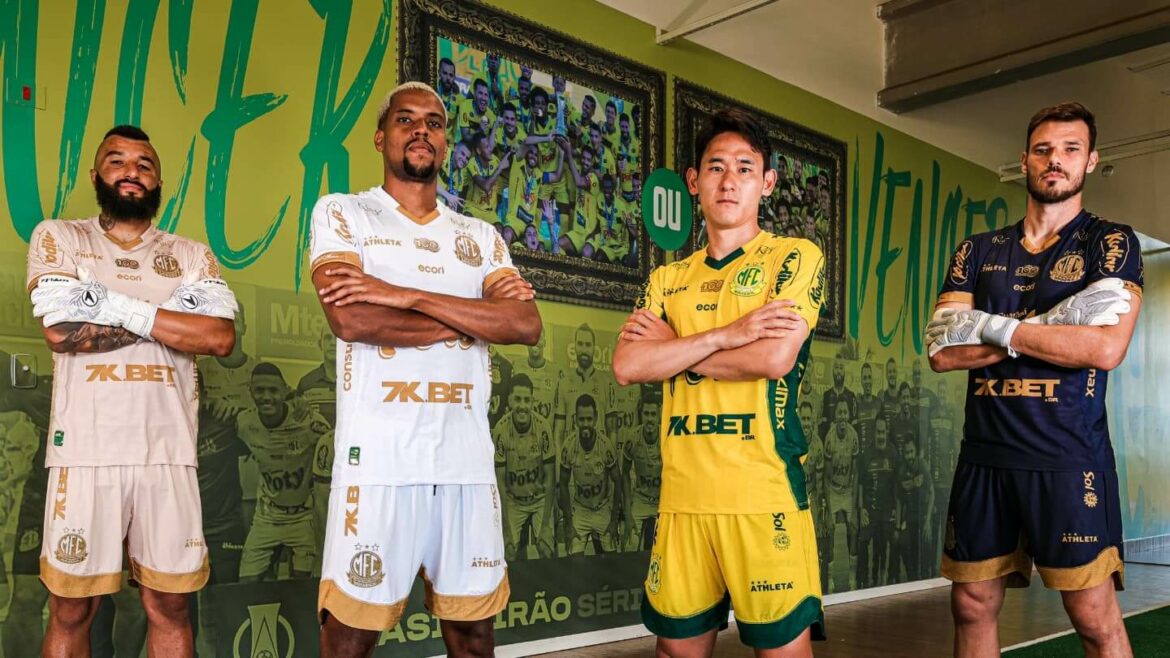 Camisas do MIrassol 2025 Athleta a Camisas do MIrassol 2025 Athleta a