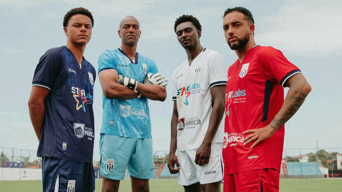 Camisas do Maricá FC 2025 Ícone Sports