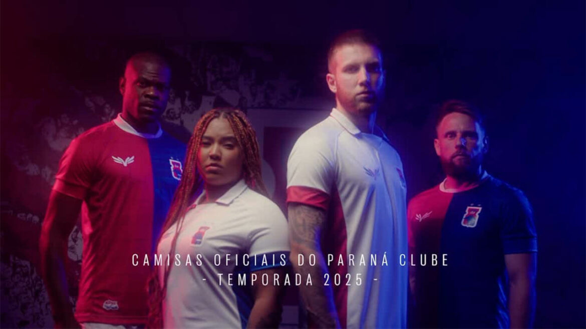 Camisas do Paraná Clube 2025 Valente