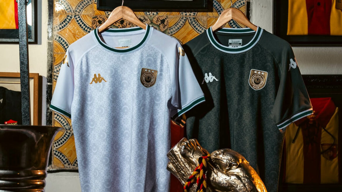 Camisas dos 106 anos do Espérance Tunis 2025 Kappa